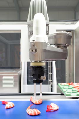 Der Standard Fast Picker von emkon.: Scara Roboterzelle für Ihre Food- und Pharmaprodukte